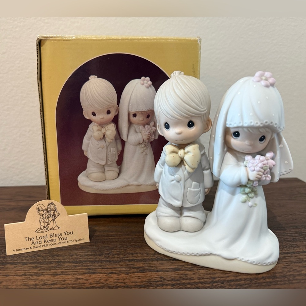 Precious Moments Bride and Groom - “The Lord Bless you and Keep You”